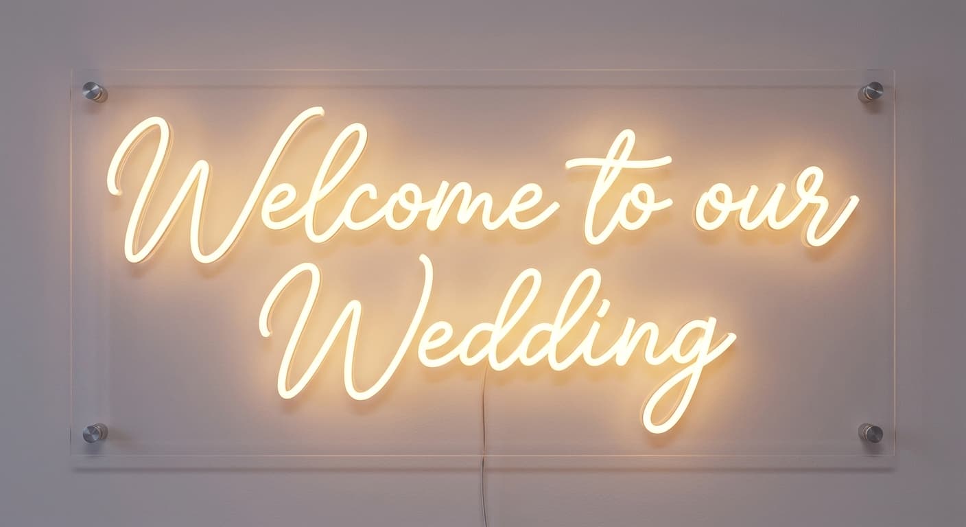 オーダーネオンサインのAI生成イメージ